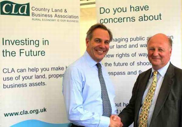 William Worsley meets Jim Paice - CLA In Call Over Payments - Lincolnshire Magazine - LincsMag.com