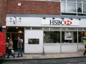 HSBC, Bailgate branch picture taken on 13 November 2009