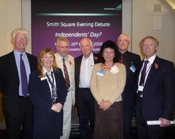 LGA Independents' Day Frank Rosamund, Marianne Overton, Martin Bell, Chris Brewis, Helen Powell, Keith Ross