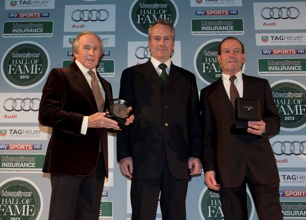 Picture above shows Sir Jackie Stewart, Clive Chapman and Jackie Oliver at the 2013 Motor Sport magazine Hall of Fame. - Lincolnshire Magazine - LincsMag.com