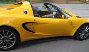 Lotus Elise side crop for LincsMag with Tim BC at the wheel