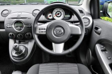 Current Mazda2 interior for LincsMag