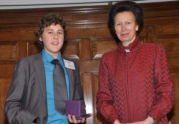 Robin Jones with HRH - RYA - Lincolnshire Magazine - LincsMag.com