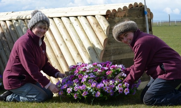Left is Ivy Stubley and right is Gemma Carpenter. - Lincolnshire Horse Trials 2013 - Lincolnshire Magazine - LincsMag.com