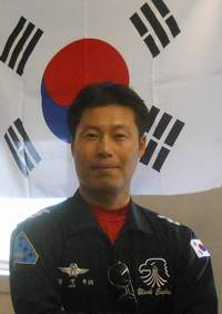 Squadron Commander, Lt Col Young Hwa Kim - ROKAF Black Eagles Aerobatic Team - Lincolnshire Magazine - LincsMag.com