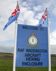 New Signage At Aircraft Viewing Enclosure  - Lincolnshire Magazine - LincsMag.com