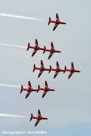 Red Arrows Celebrate Fifty Years At RIAT - Lincolnshire Magazine - LincsMag.com