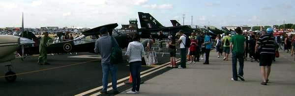 Enjoying RAF Waddington Air Show - Photo by Baron Halpenny - RAF Waddington Air Show 2010 - Lincolnshire Magazine - LincsMag.com