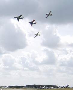 Flying Display - Photo by Baron Halpenny - RAF Waddington Air Show 2010 - Lincolnshire Magazine - LincsMag.com