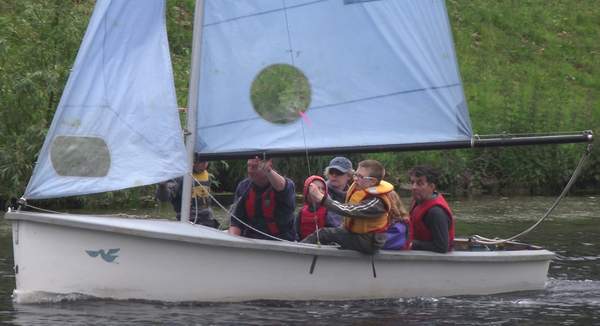 Open Day fun at Witham SC (Sunday 29 May 2011) - picture by Simon Filmore/Witham SC - Grant Boost for Witham Sailing Club - Lincolnshire Magazine - LincsMag.com