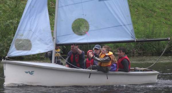 Open Day fun at Witham SC (Sunday 29 May 2011) - picture by Simon Filmore/Witham SC - Grant Boost for Witham Sailing Club - Lincolnshire Magazine - LincsMag.com